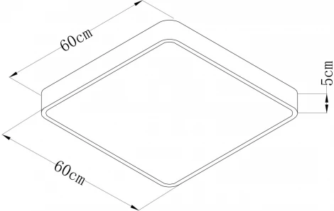 Потолочный светильник Arte Lamp Scena A2669PL-1WH (LED, 220V, пульт управления)