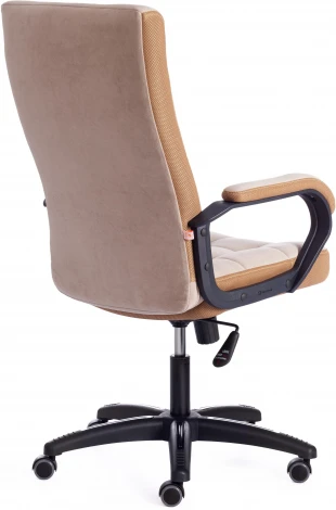 Компьютерное кресло игровое Tetchair TRENDY (Флок,Ткань/Бежевый)