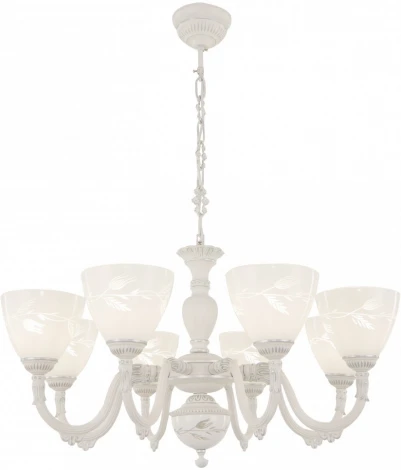 Подвесная люстра Arte Milano AM343837 347837/8 WT+SL (220V, на цепи)