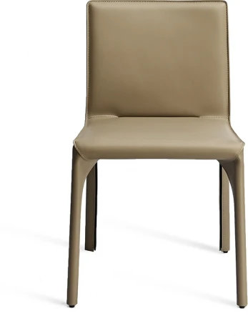 Стул обеденный экокожа бежевый 56*48*81см Garda Decor арт.160KD-80060