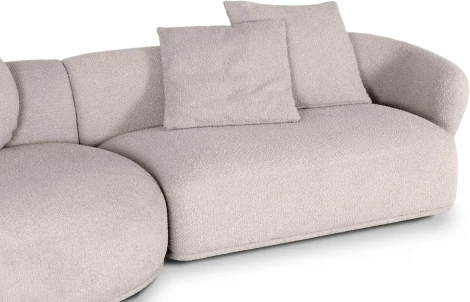 Диван Fabro ОГОГО (арт.851163), (Ткань,Букле/Бежевый)
