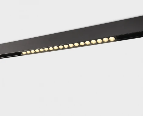 Трековый светильник Downlight магнитный 18W 48V Italline IT012-5022 black 3000K (LED)