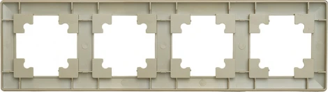 Рамка на 4 поста (золото) Stekker Катрин 49609