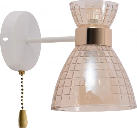 Бра светильник Rivoli Frances 9182-401 настенный с выключателем 1 х Е27 60 Вт модерн