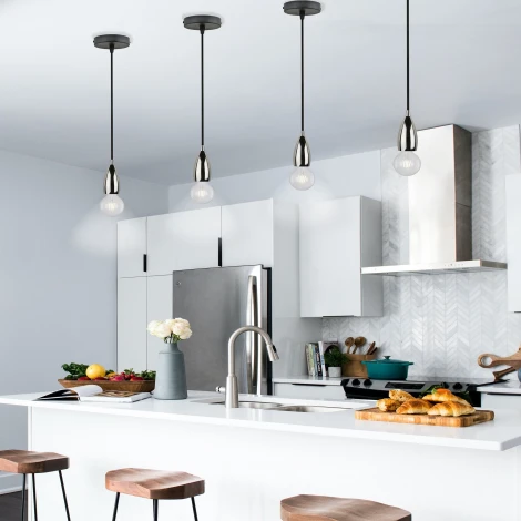 Подвесной светильник черный жемчуг. Uniel Techno DLC-T-S32/E27 TS/1M/BL PEARL BLACK