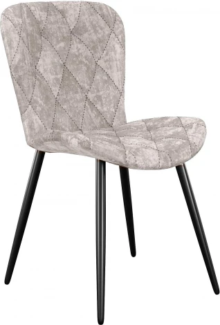 Стул DikLine 303 M02 бежевый, ножки черные арт.00-00073891