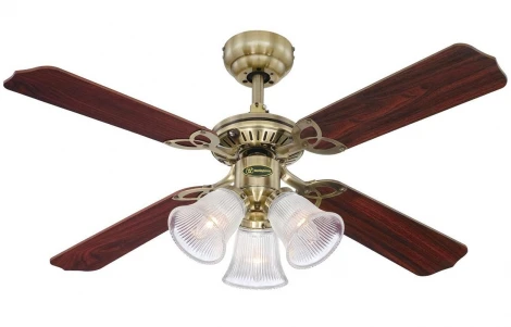 Потолочная люстра Westinghouse Princess Trio Brass 78265WES