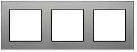 Рамка стеклянная FRM-GLARE-GS-3-GR (Arlight) 043801