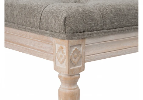 Банкетка Woodville Viera 1 light grey 11855