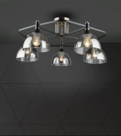 Потолочная люстра Wedo Light Giordzhi WD3620/5C-AB-BK-SMK