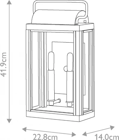 Настенный светильник уличный Hinkley Sag Harbor HK-SAG-HARBOR-M-BU (220V, IP44)