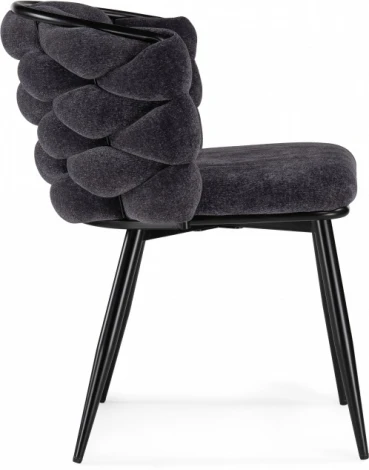 Стул на металлокаркасе Woodville Rendi gray-blue / black