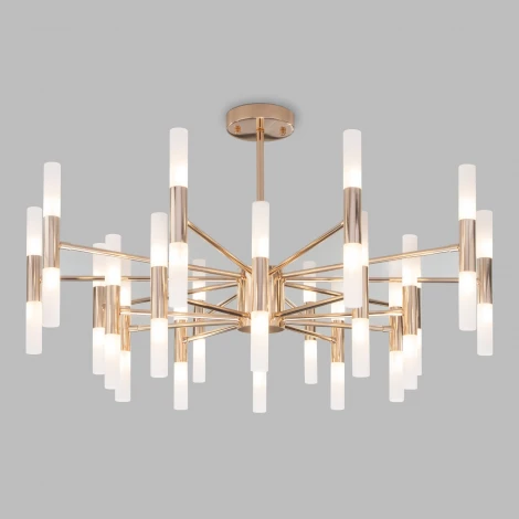 Потолочная люстра Wi-Fi на штанге Bogate's Bastone 351 Smart (220V, управление смартфоном, голосовое управление, умный дом - Minimir Home, Алиса, Маруся, Салют)