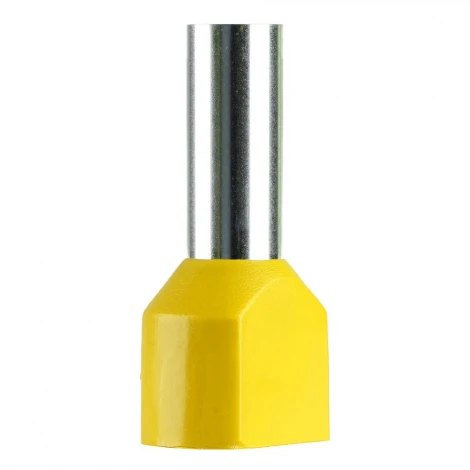 Наконечник штыревой втулочный изолированный 25 шт. Stekker 50405