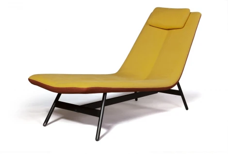 Шезлонг Top Concept Sigma, желто-оранжевый