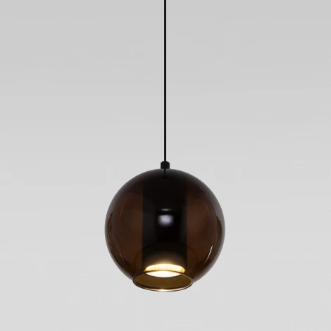 Подвесной светильник Eurosvet Cobble 50258/1 LED шоколад (220V, на проводе, шар)