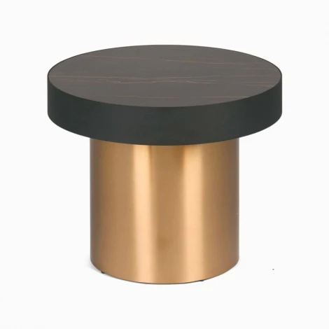Кофейный столик Ferrum диаметр 60 COSMO арт.LC-105-2-3