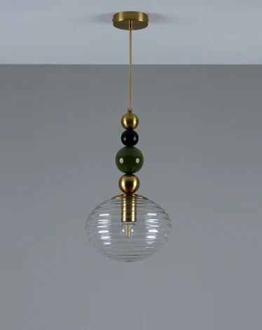 Подвесной светильник Moderli Arti V10914-P (220V, на проводе, шар)