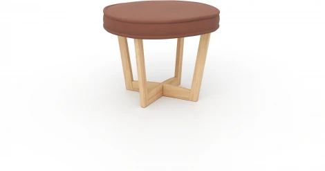 Пуф Arsko Вильсон терракотовый велюр