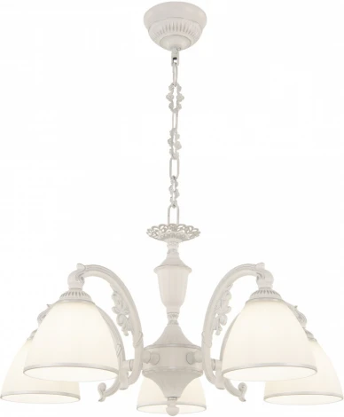 Подвесная люстра Arte Milano AM341837 341837/5 WT+SL (220V, на цепи)