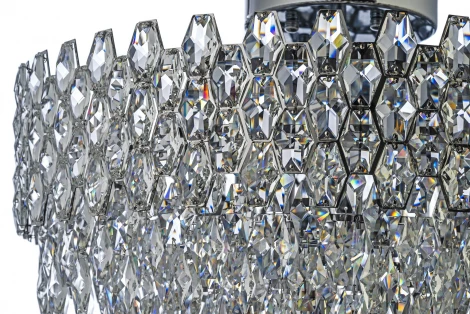 Потолочная люстра на штанге хрусталь Arti Lampadari Osoppo Osoppo E 1.5.60.100 N