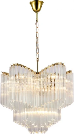 Подвесная люстра Newport 8900 8911/C gold (220V, на цепи)