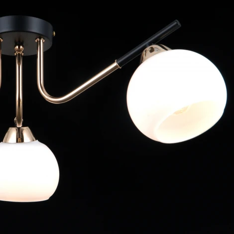 Потолочная люстра ILLUMICO IL0713-3CSQ-24 BK FGD LIBRA (220V)