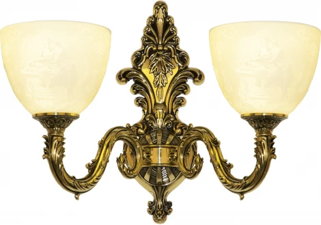 Бра Bohemia Florence 7101B14/2/175 GB P1 U Pair