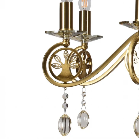 Подвесная люстра Lumien Hall Auerel 2031/8H-BRGD-CGN