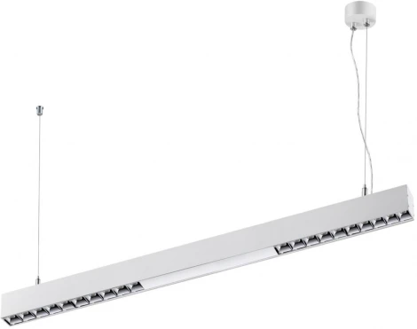 Светильник подвесной/накладной линейный светодиодный Novotech Iter 358871 (220V, на тросе)