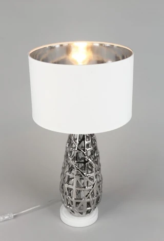 Интерьерная настольная лампа Omnilux Borselli OML-19414-01 (220V, выключатель)