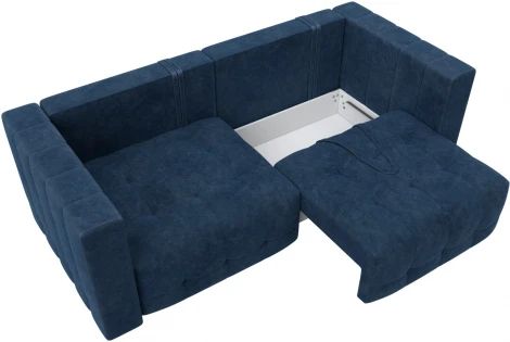 Диван прямой Лига-052 НПБ Лига Диванов (Велюр) арт.128767