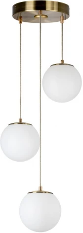 Подвесной светильник RGB Citilux Адам Смарт Wi-Fi CL228A033 (LED, 220V, умный дом - Алиса, Маруся, Салют, на проводе, шарики)