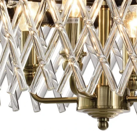 Подвесная люстра Lumien Hall Baziano LH3040/4P-CO-CL