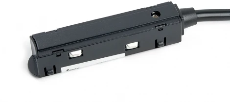 Токовод-коннектор для низковольтного шинопровода, черный Feron LD3001 41969