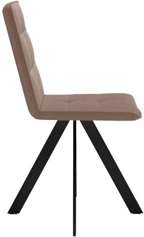 Стул DikLine 230 поворотный B5 LATTE, ножки черные