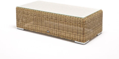 "Боно" журнальный столик из искусственного ротанга, цвет соломенный 4SIS арт.УТ-00003967