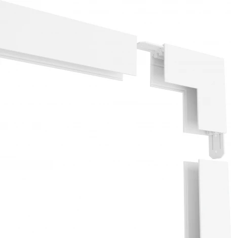 Угловое соединение стена-потолок накладной Smart, белый TR2108-WH Denkirs (220V)