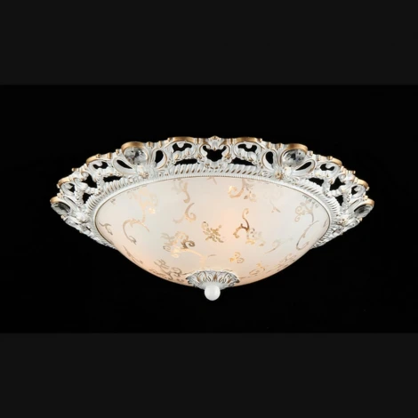 Потолочный светильник Natali Kovaltseva Isabella 10432/3C WHITE GOLD