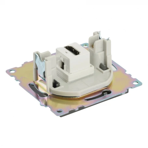 Розетка HDMI (графит) Stekker Катрин 50059