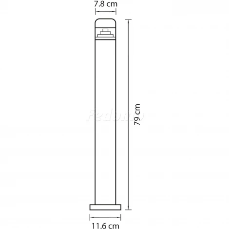 Наземный светильник Lightstar Raggio 376707 (LED, 220V, IP55)