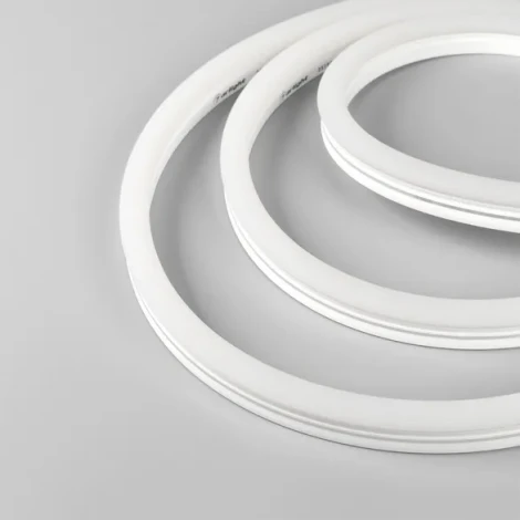 Светодиодная лента герметичная MonLIGHT-SIDE-X336-12x24mm 230V Warm2400 (11 W/m, IP65, 50m, wire x1) (Arlight, Грибовидная форма) 055521