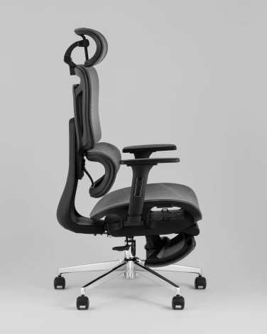 Кресло офисное TopChairs Nimbus серый УТ000041778