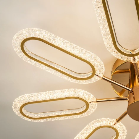 Потолочная люстра светодиодная с регулировкой цветовой температуры LED4U LED4U L8450-8