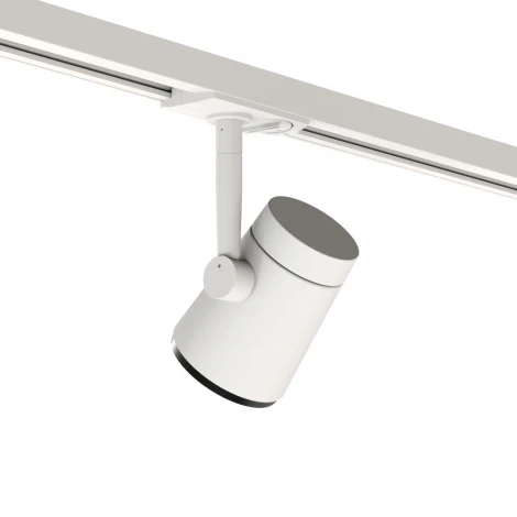 Трековый светильник однофазный 7W 220V White RAUMBERG 8129Wh (круглые)