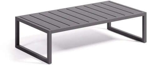 Стол уличный La Forma (ex Julia Grup) Comova (Черный/ Сталь,Металл,Алюминий)