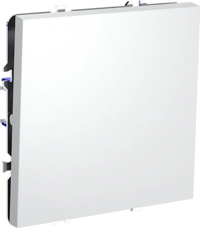 Перекрестный переключатель одноклавишный (белый матовый) Voltum S70 VLS010502