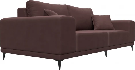 Диван прямой Льюес Лига Диванов (Замша) арт.126702