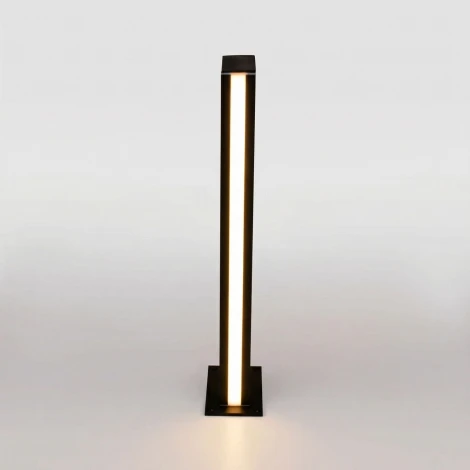 Наземный светильник светодиодный Elektrostandard Flat 1538 TECHNO LED 3000K чёрный