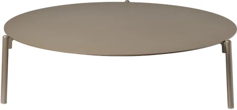 Журнальный стол Garda Decor 39AR-STOL-T240 CH (Шампашь/Шампашь)